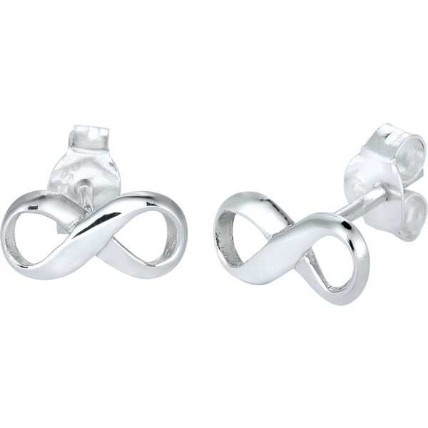 ELLI Náušnice Infinity strieborná 62412194