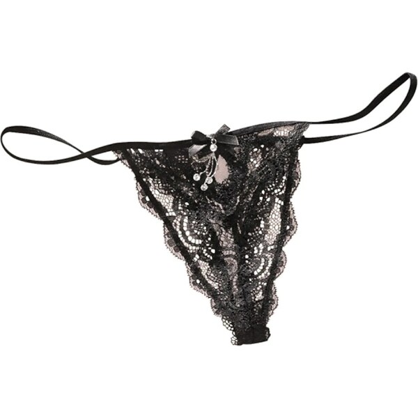 PETITE FLEUR GOLD Tangá čierna 54381798