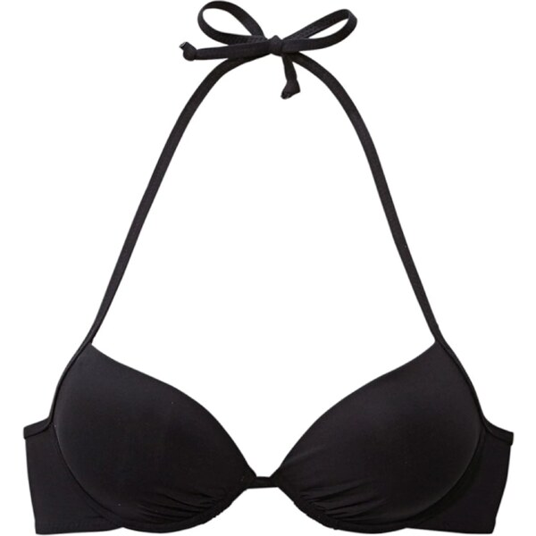 BUFFALO Bikinový top Happy čierna 20532417