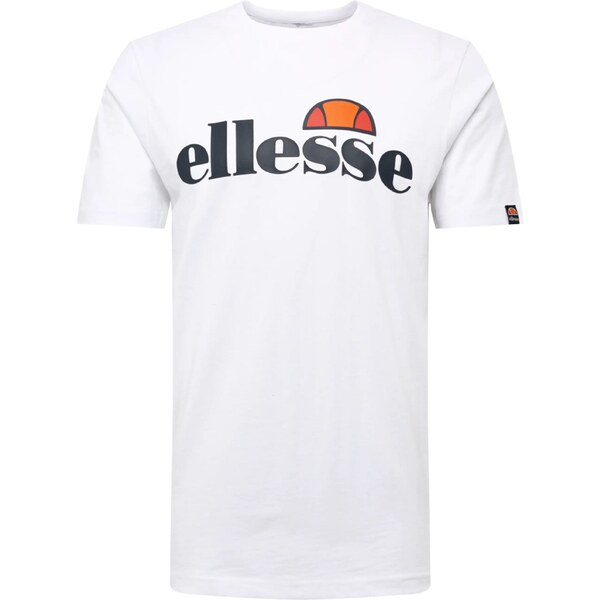 ELLESSE Tričko Prado mandarínková / grenadínová / čierna / biela 15584930