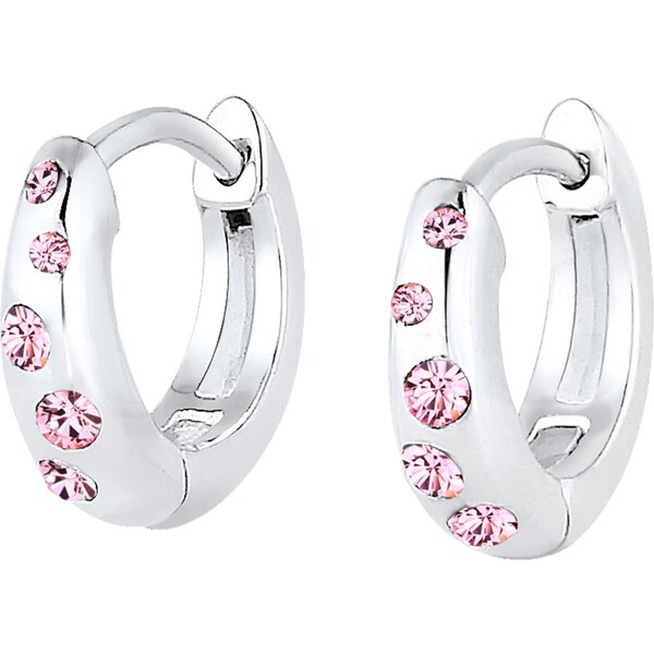 ELLI Bižutéria ružová / strieborná 54629081