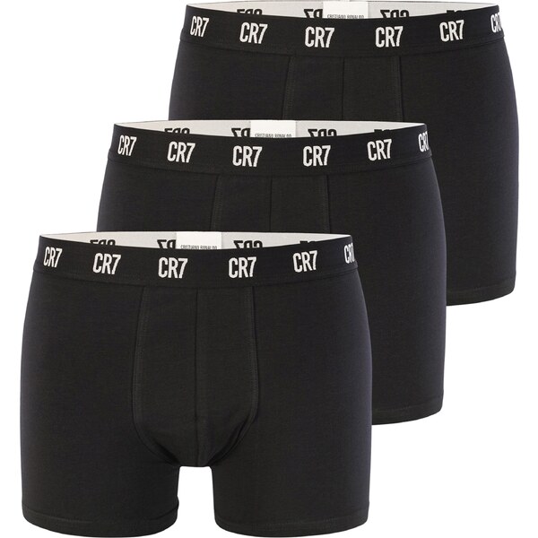 CR7 - Cristiano Ronaldo Boxerky čierna / biela 19930096