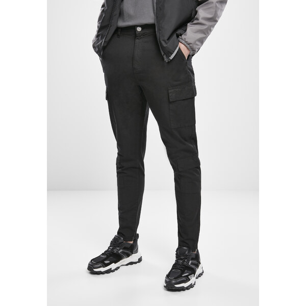 Urban Classics Tapered Double Cargo Pants Black 50668477