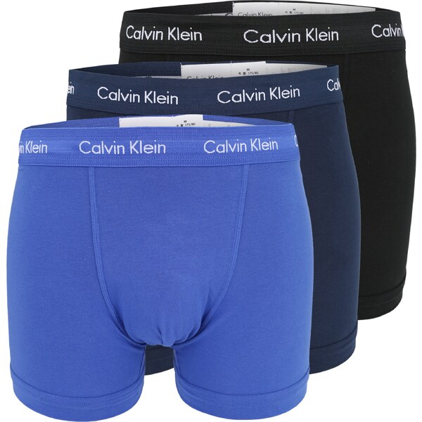 Calvin Klein Underwear Boxerky kobaltovomodrá / tmavomodrá / čierna 33642363