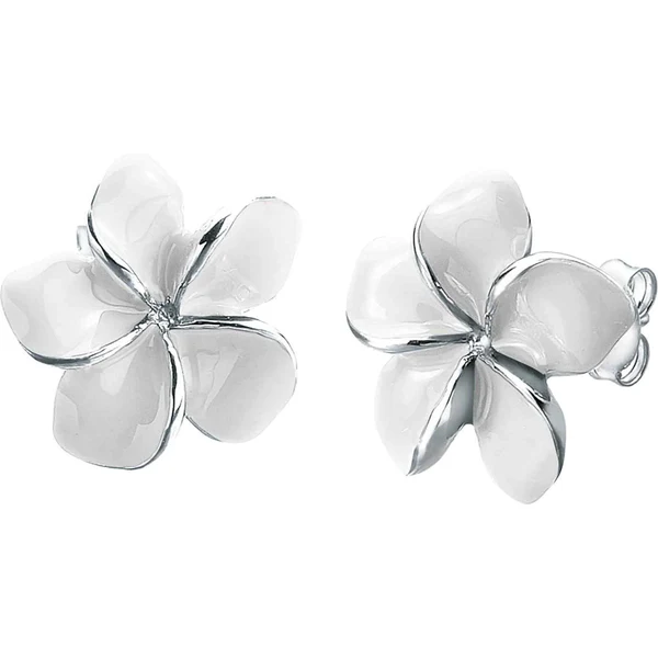 ELLI Náušnice Frangipani Blüte strieborná 65641197