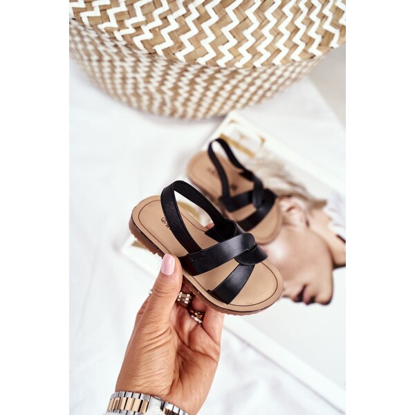 Kesi Childs Sandals Slip-on Black Bambino 55091483