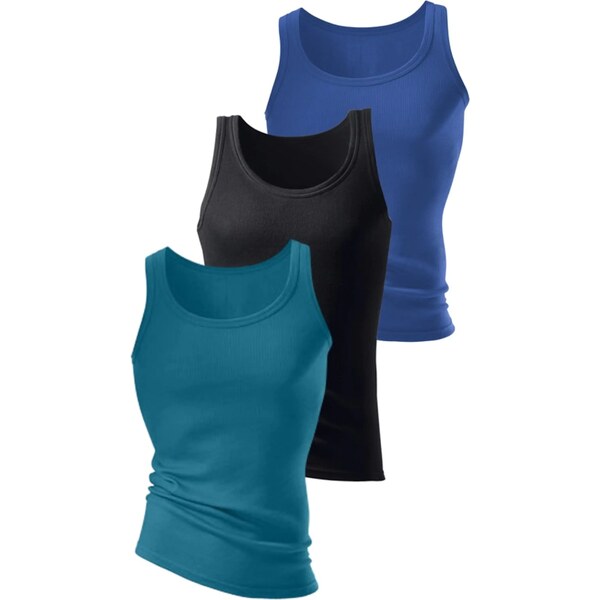 H.I.S Tričko modrá / petrolejová / čierna 54381899