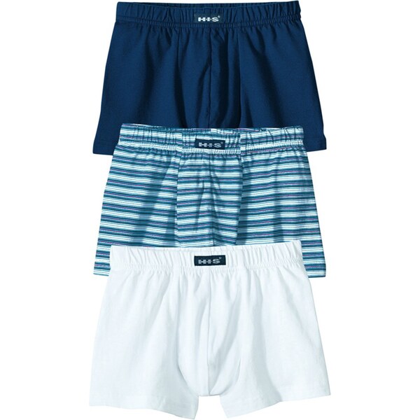 H.I.S Nohavičky modrá / tmavomodrá / biela 25572232