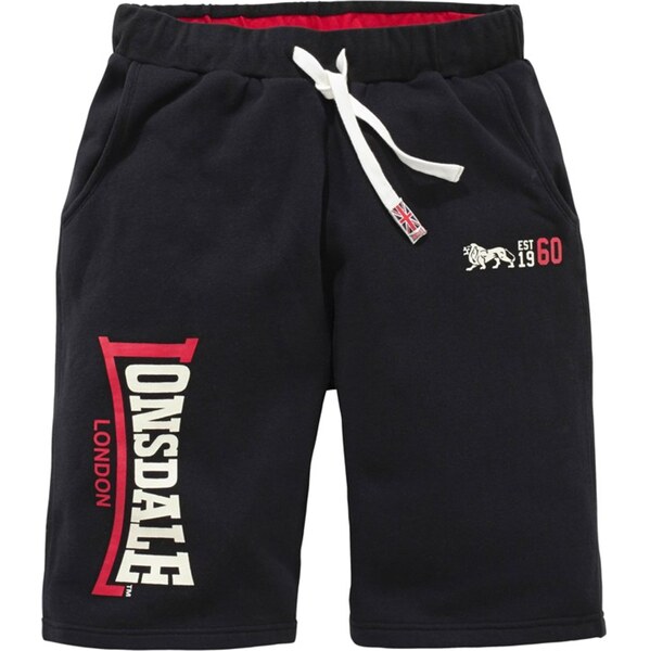 LONSDALE Nohavice krémová / červená / čierna 64426734