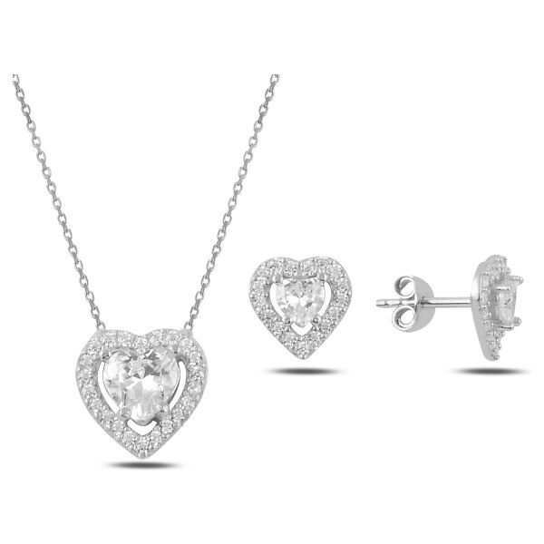 Olivie Sada strieborných šperkov SRDCE 3919 17146395