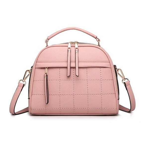 Miss Lulu Kabelka - Juliana s prešívaním, ružová 17039853