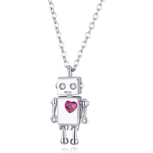 Emporial Royal Fashion nastaviteľný náhrdelník Zamilovaný robot 45114432