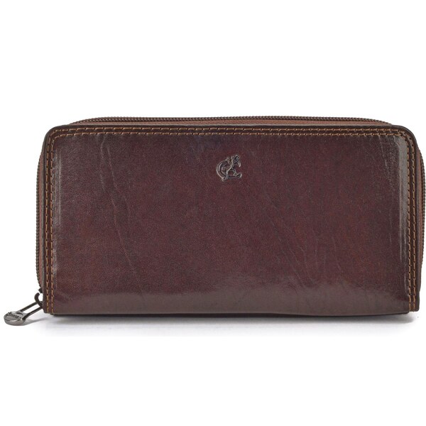 Dámska kožená peňaženka Cosset hnedá 4401 Komodo H 17715659