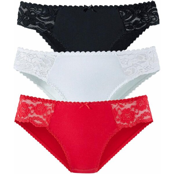 PETITE FLEUR Nohavičky červená / čierna / biela 54221289