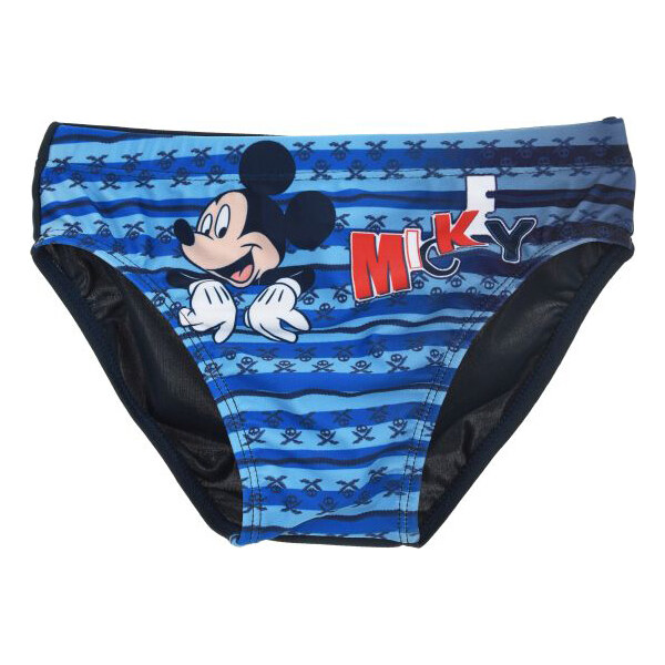 Mickey Mouse chlapčenské modré pruhované plavky 16437766