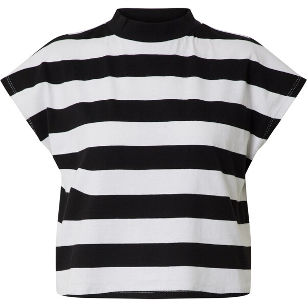 Urban Classics Tričko čierna / biela 18563798