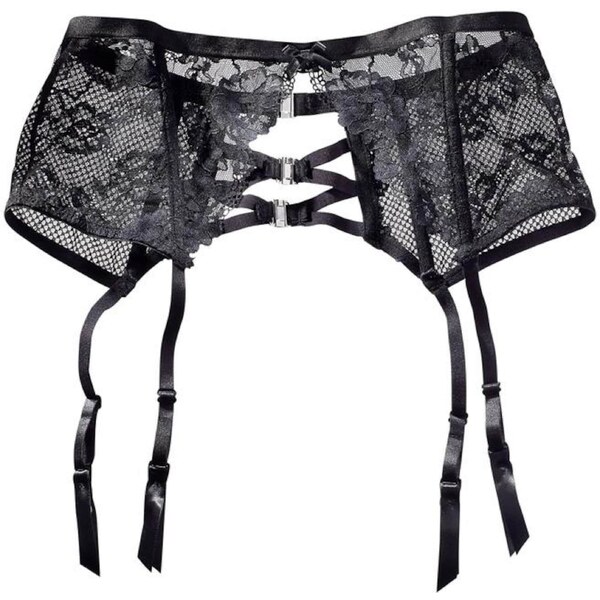 PETITE FLEUR GOLD Podväzky čierna 56954305