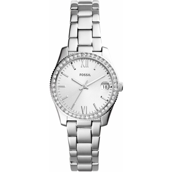 FOSSIL Analógové hodinky Scarlette strieborná 44332418