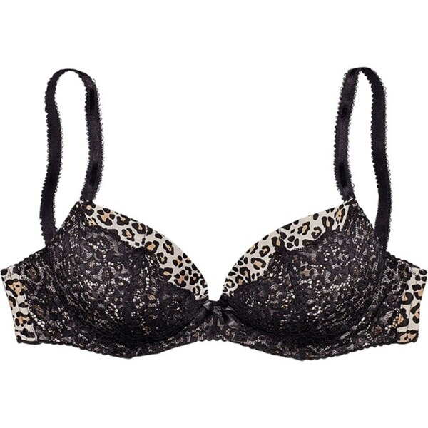 LASCANA Podprsenka béžová / čierna 31795182