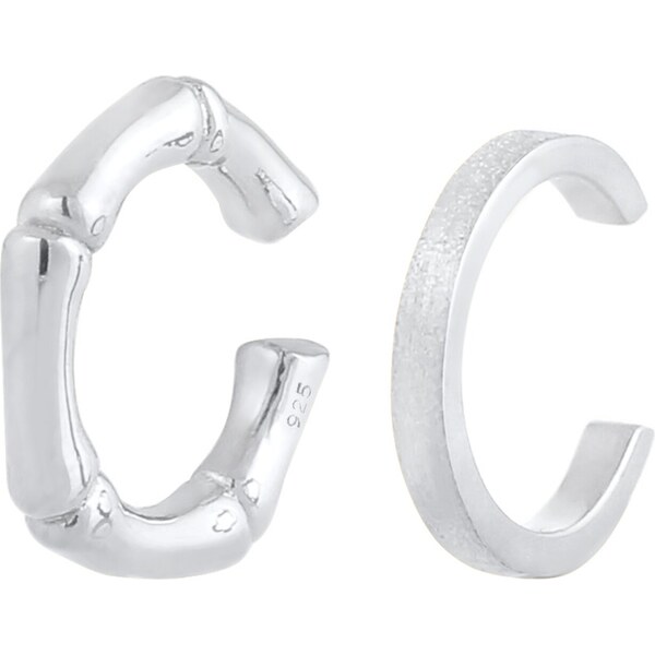 ELLI Náušnice Bambus strieborná 54223374