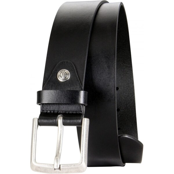 Lindenmann Pánsky kožený opasok Lindenmann 21000400 čierny 37573657