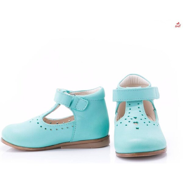 Detské kožené balerínky EMEL E2385B-1 46770787