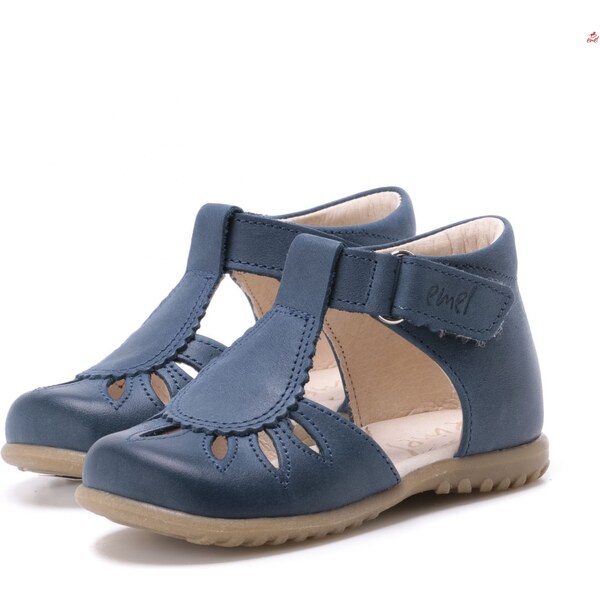 Detské kožené sandálky EMEL E2436-14 46770806