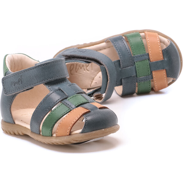 Detské kožené sandálky EMEL E1078-26 46770823