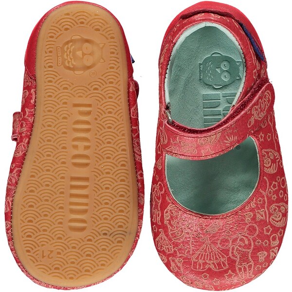 Poco Nido Kožené barefoot Mighty Shoes Mary Jane 46770824