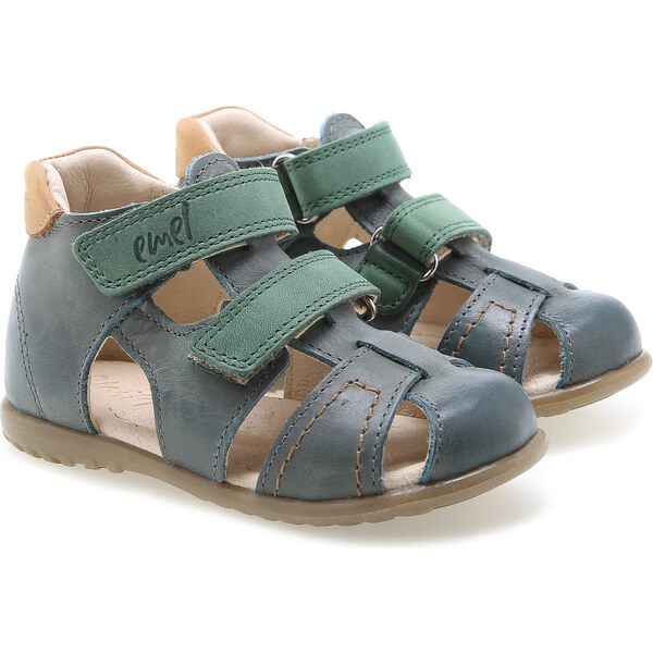 Detské kožené sandálky EMEL E2437-10 46770893