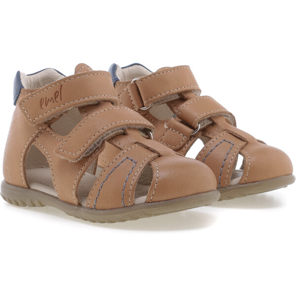 Detské kožené sandálky EMEL E2437-22 46770915