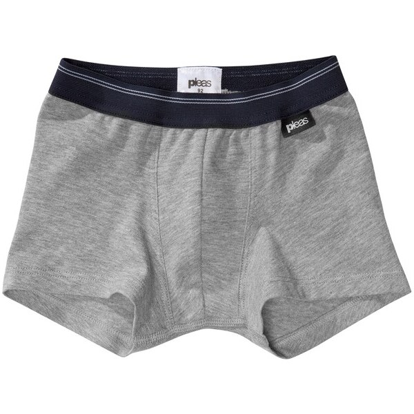 Chlapčenské slipy s nohavičkou | Pleas | šedá | 162888-202 46770901