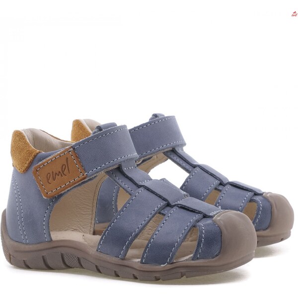 Detské kožené sandálky EMEL E2187A-6 46770925