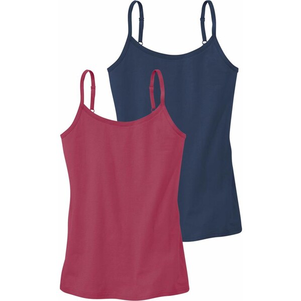 VIVANCE Top námornícka modrá / tmavoružová 66171574