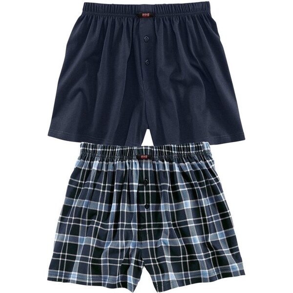 H.I.S Boxerky modrá / biela 54382027