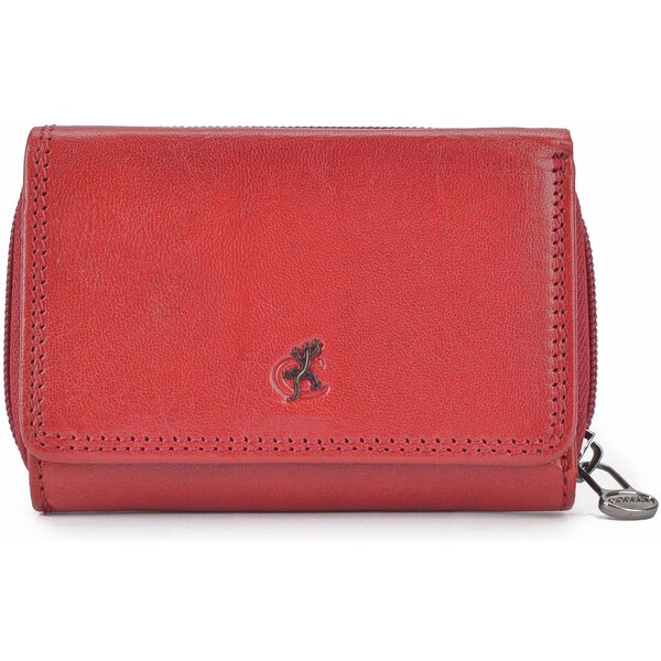Dámska kožená peňaženka Cosset červená 4511 Komodo CV 17714958