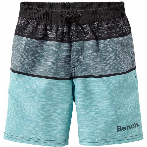 BENCH Plavecké šortky vodová / čierna 54221007