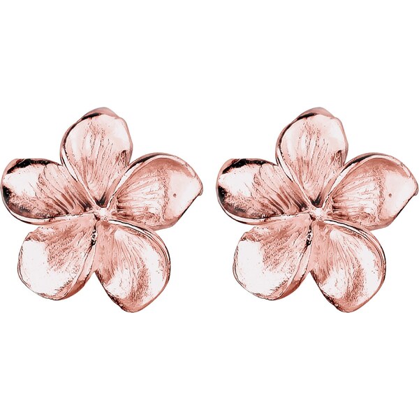 ELLI Náušnice Frangipani Blüte ružové zlato 54222056