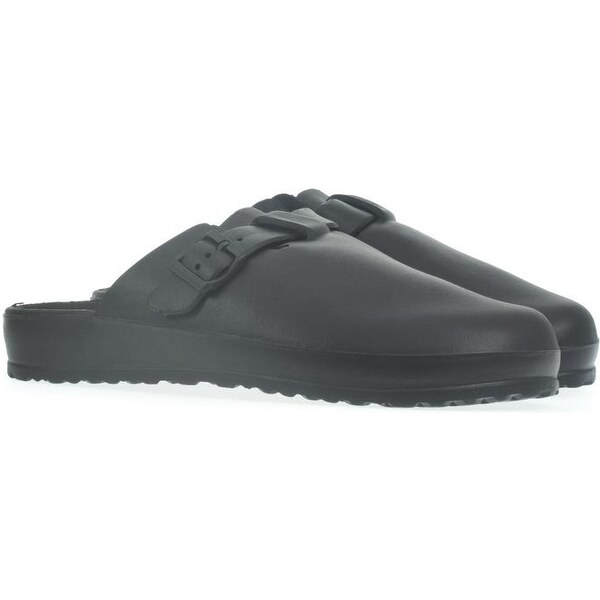 JOHN-C Pánske čierne šľapky NISH 17305547