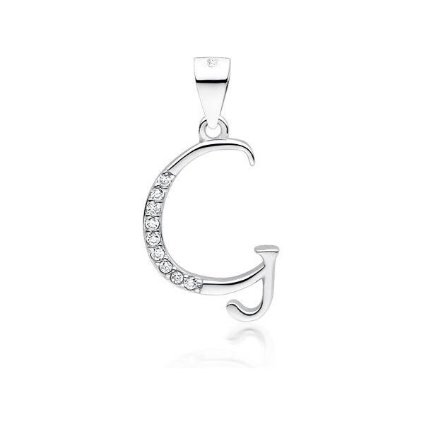 Olivie PÍSMENO G strieborný prívesok 7798 45880890