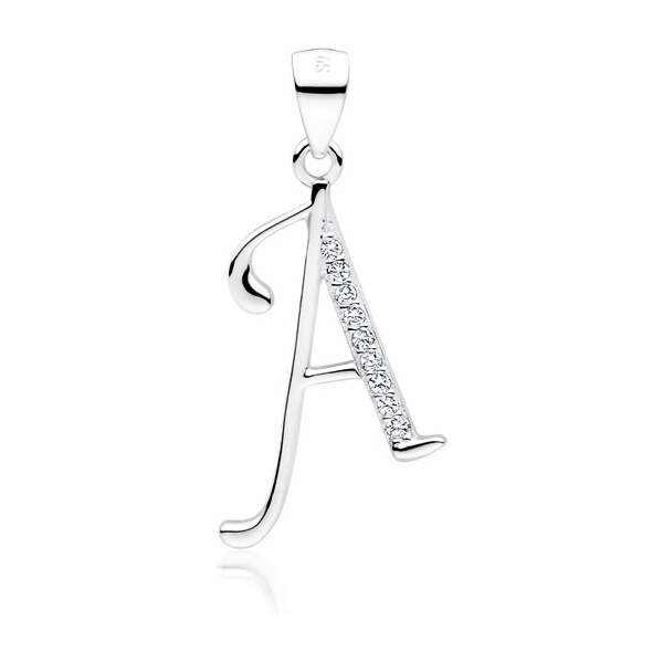 Olivie PÍSMENO A strieborný prívesok 4082 17402933