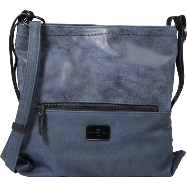 TOM TAILOR Taška cez rameno Elin modrosivá 35375154