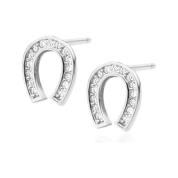 Olivie Strieborné náušnice PODKOVA 4072 17402923