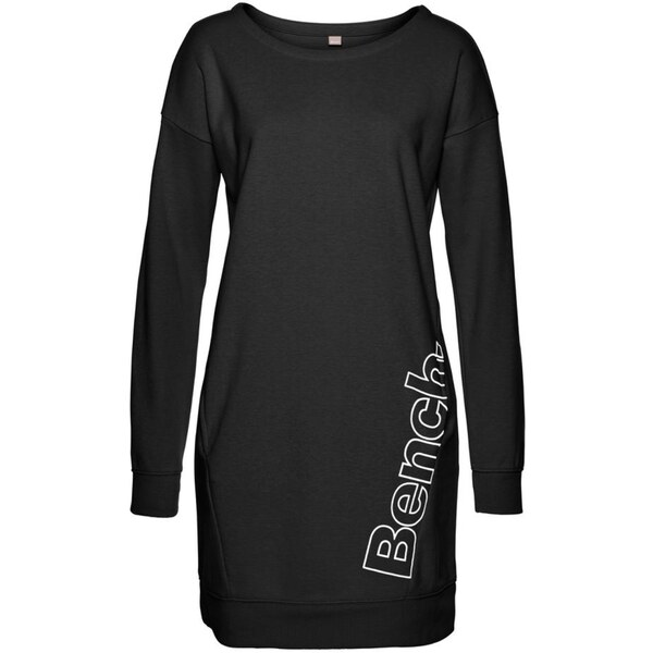 BENCH Šaty čierna / biela 59083241