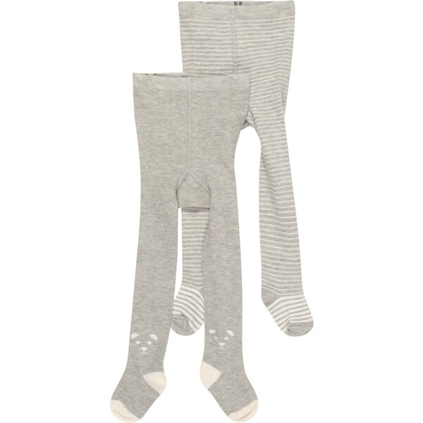 JACKY Pančuchy sivá melírovaná / biela 62660880