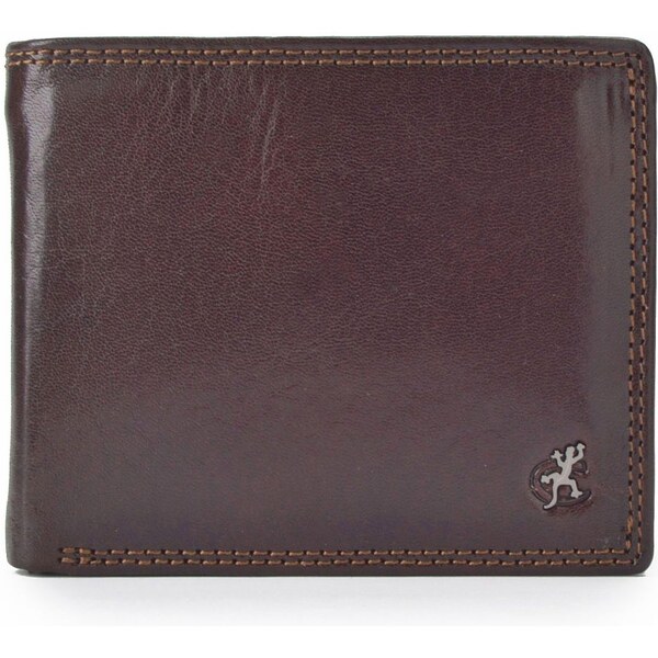 Pánska kožená peňaženka Cosset hnedá 4465 Komodo H 17715650