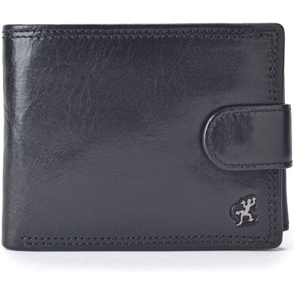 Pánska kožená peňaženka Cosset čierna 4487 Komodo C 17715638