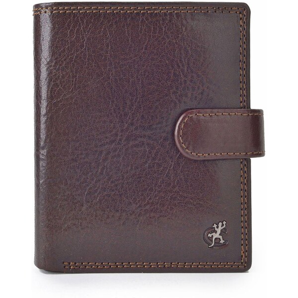 Pánska kožená peňaženka Cosset hnedá 4408 Komodo H 17715654