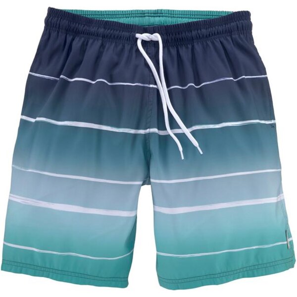 BENCH Surferské šortky námornícka modrá / tyrkysová / modrosivá / 54223345