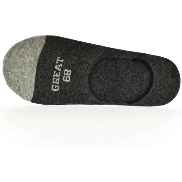 AURA.VIA Tmavo-sivé ponožky GREAT 17463554